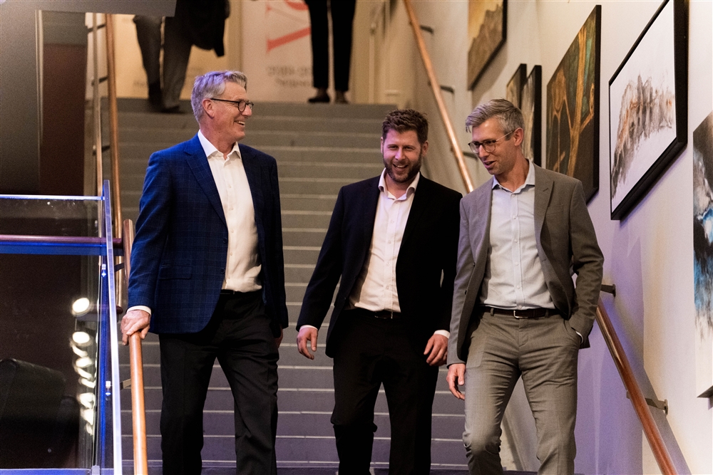 Guests arriving to Calgary's Vertigo Theatre for Connects 2019