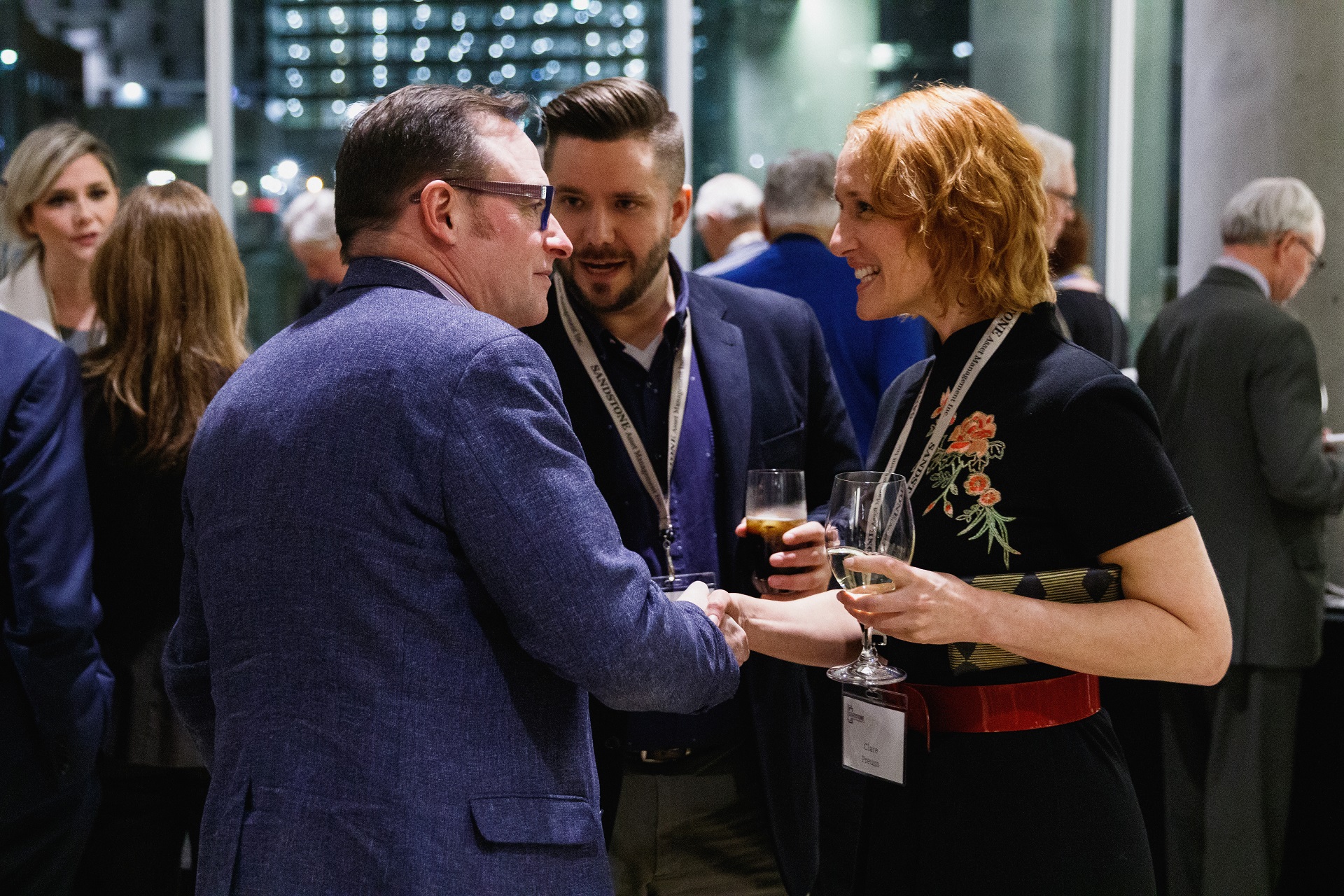 Guests making connections at OUTLOOK 2019