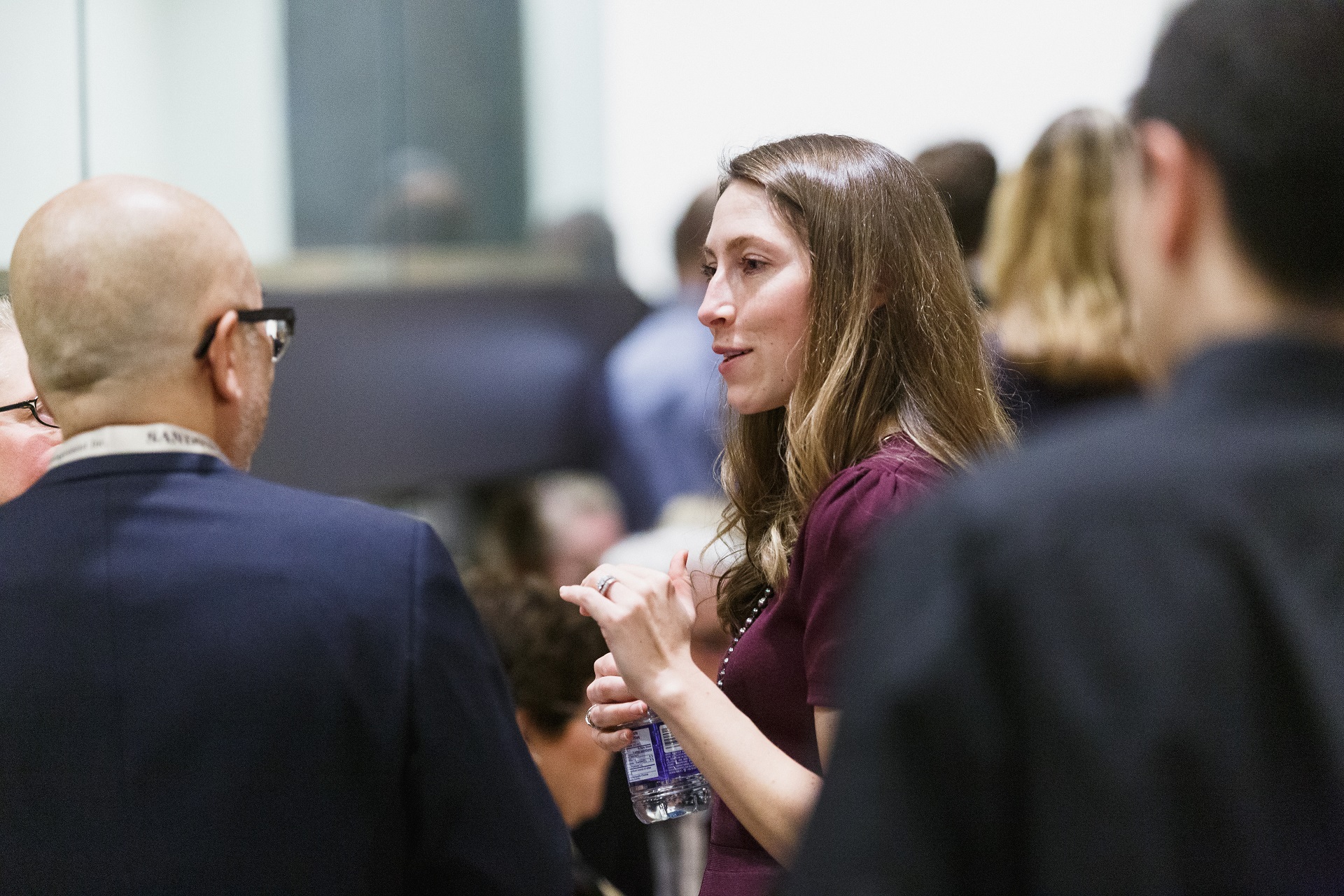 Portfolio Manager, Niki Dunne talks with guests